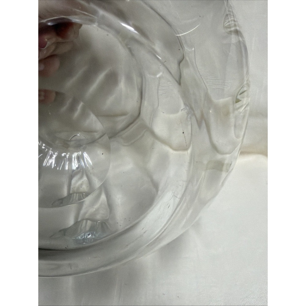 Tiffany & Co Crystal Devon Ruffled Rim Pitcher - Picture 8 of 8